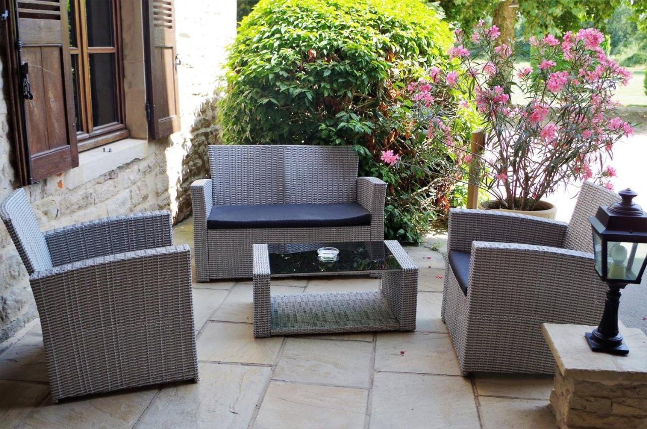 Logis Hotel Les Platanes Reyssouze Exterior foto